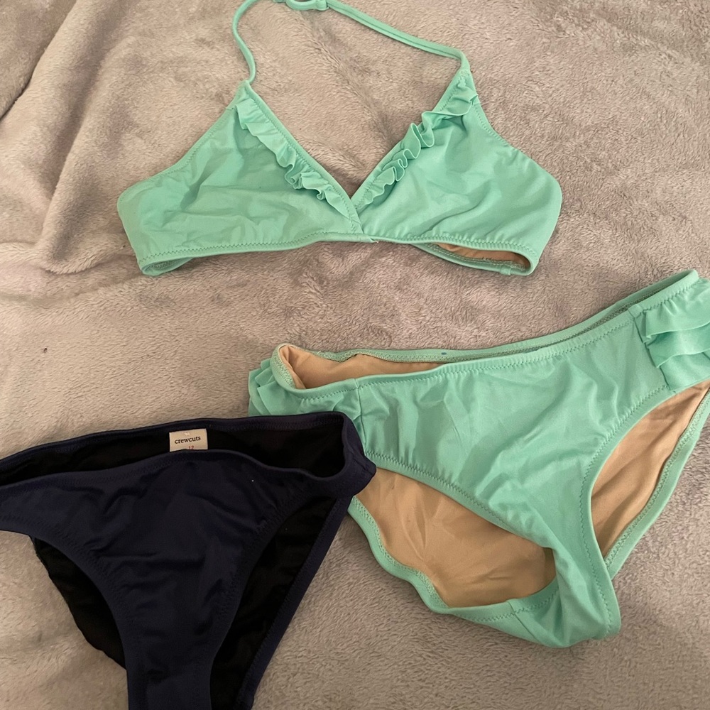 Crewcuts swimsuit bundle (ink stains- see pictures)